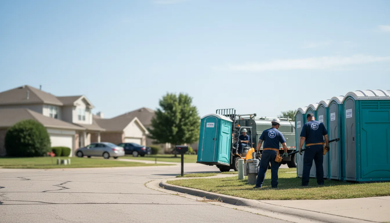 Porta Potty Rental in Greenfield, IL near me